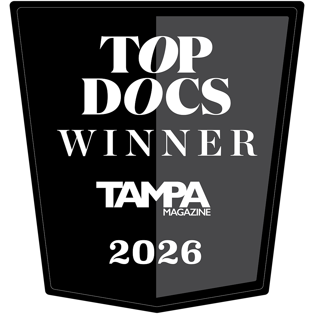 Top Docs Winner 2026 Tampa Magazine Award
